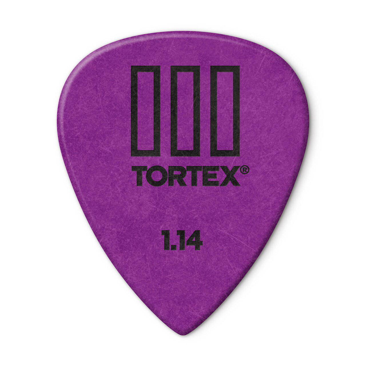 Dunlop - 12 Plumillas Tortex TIII para Guitarra, Calibre: 1.14 mm Mod.462P1.14_53