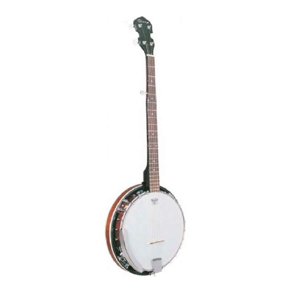 Caraya Banjo de 5 Cuerdas y 18 Templadores Color Caoba Mod.BJ 008 Pro Music Gear
