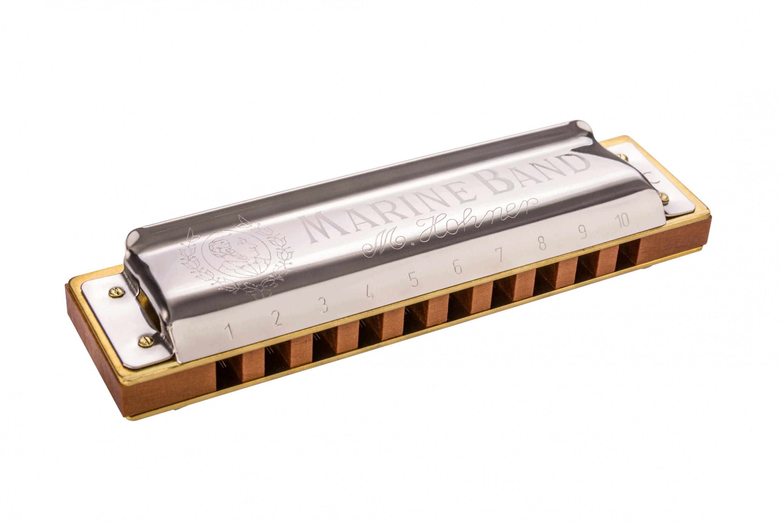 Hohner - Armonica Re-Menor Armonico "Marine Band" Mod.M1896236X_41