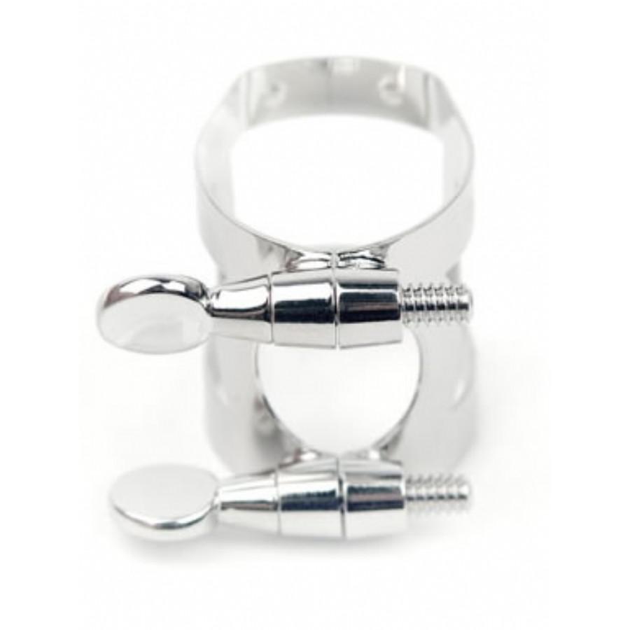 D'Addario - Abrazadera para Boquilla de Sax Soprano, Niquelado Mod.RSS1LN