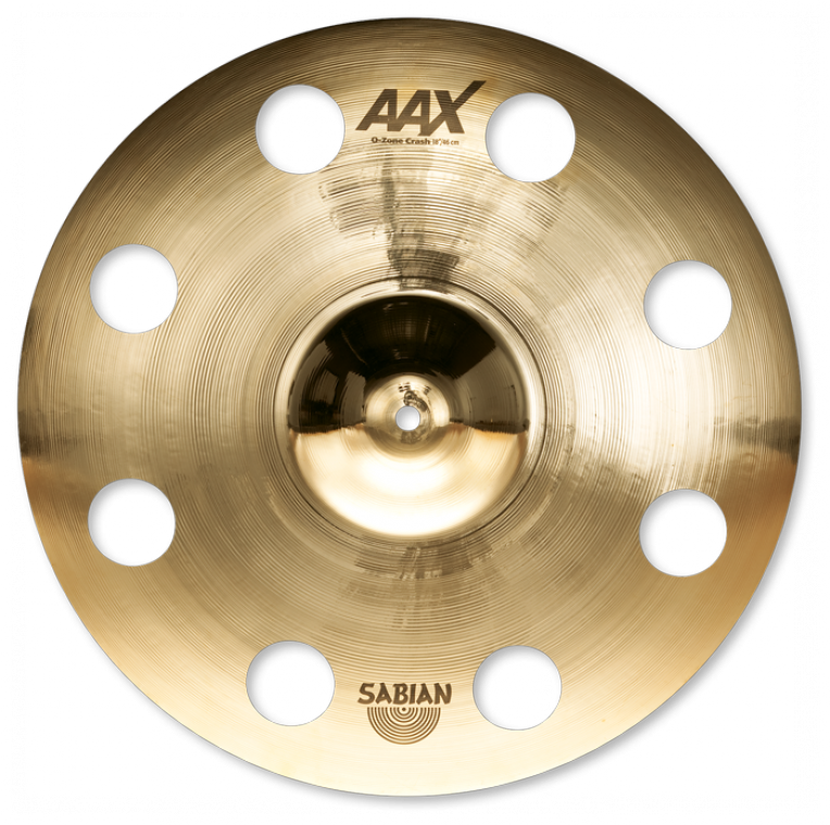 Sabian - Platillo AAX O-Xone Crash, Tamaño: 18" Mod.21800X