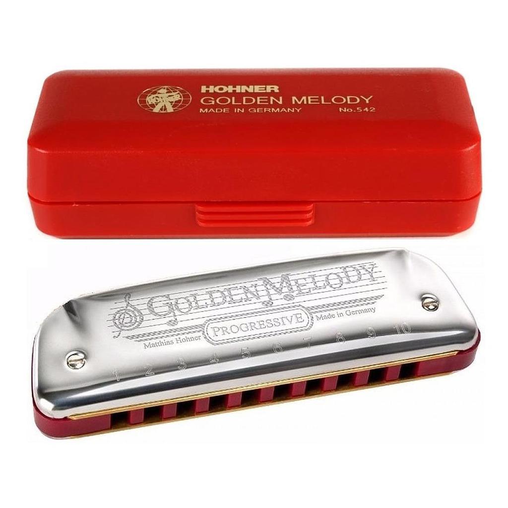 Hohner - Armonica Sib-Mayor ''Golden Melody Progressive'' Mod.M54411X