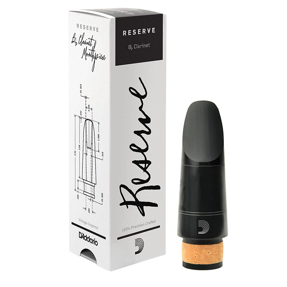 D'Addario - Boquilla Reserve para Clarinete Sib X10E Mod.MCR-X10E