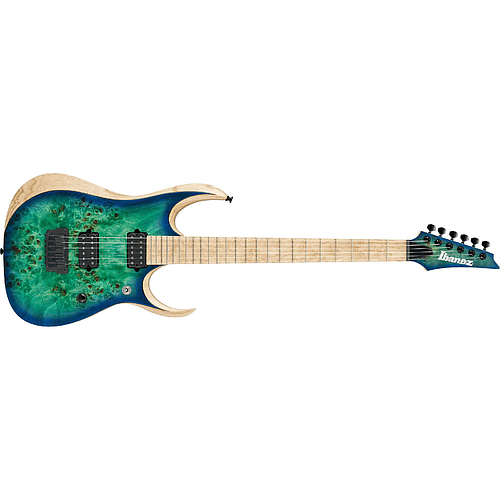 Ibañez - Guitarra Eléctrica RGD Iron Label, Color: Verde Sombreado Mod.RGDIX6MPB-SBB_76