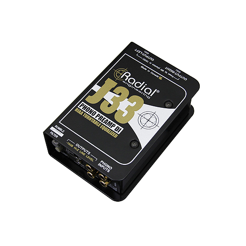 Radial - Caja Directa Activa Estereo RCA-XLR Mod.J33_381