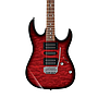 Ibañez - Guitarra Eléctrica RX Zurda, Color Roja Transparente Mod.GRX70QAL-TRB