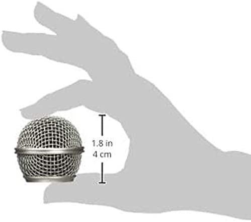 Performance Plus - 4 Rejillas de Repuesto para Micrófono SM58 Mod.M58S-4_3