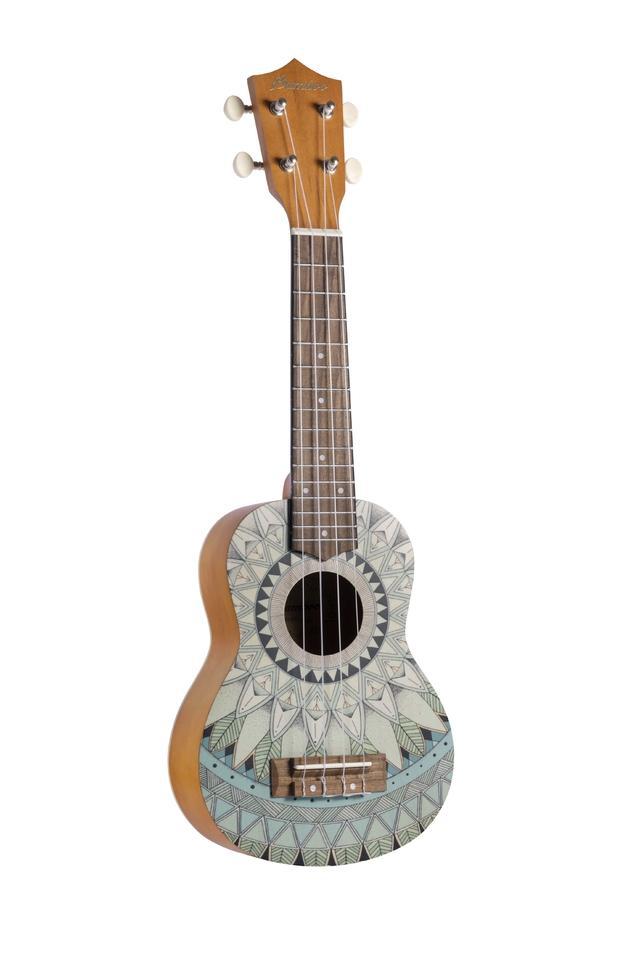 Bamboo - Ukulele Soprano con Funda Mod.U-21-JADE_9