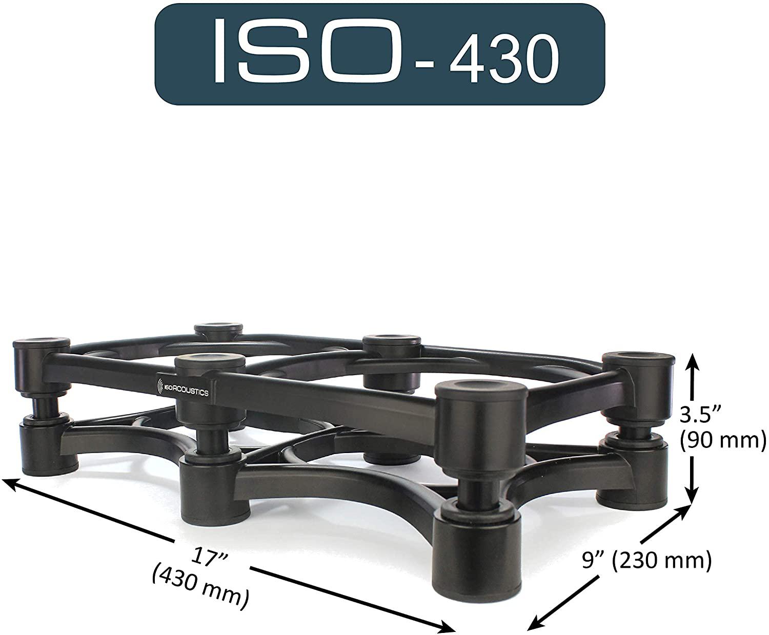 ISO Acoustics - Bases para Monitores de Estudio Mod.ISO-430_3