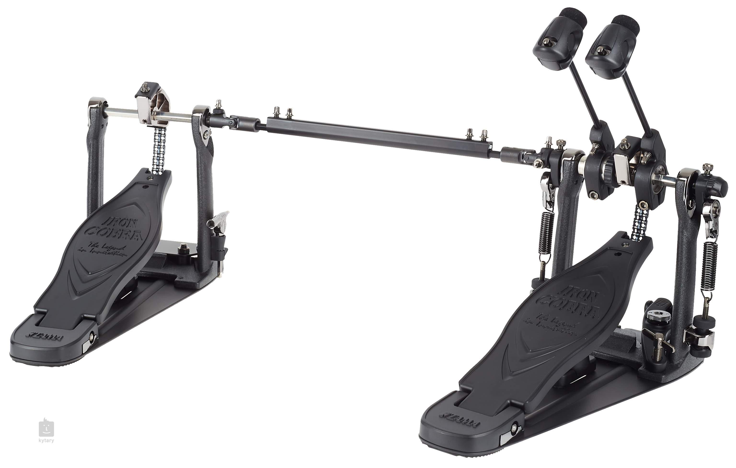 Tama - Pedal Doble Iron Cobra Power Glide Blackout Limited Edition para Bombo con Estuche Mod.HP900PWNBK_13