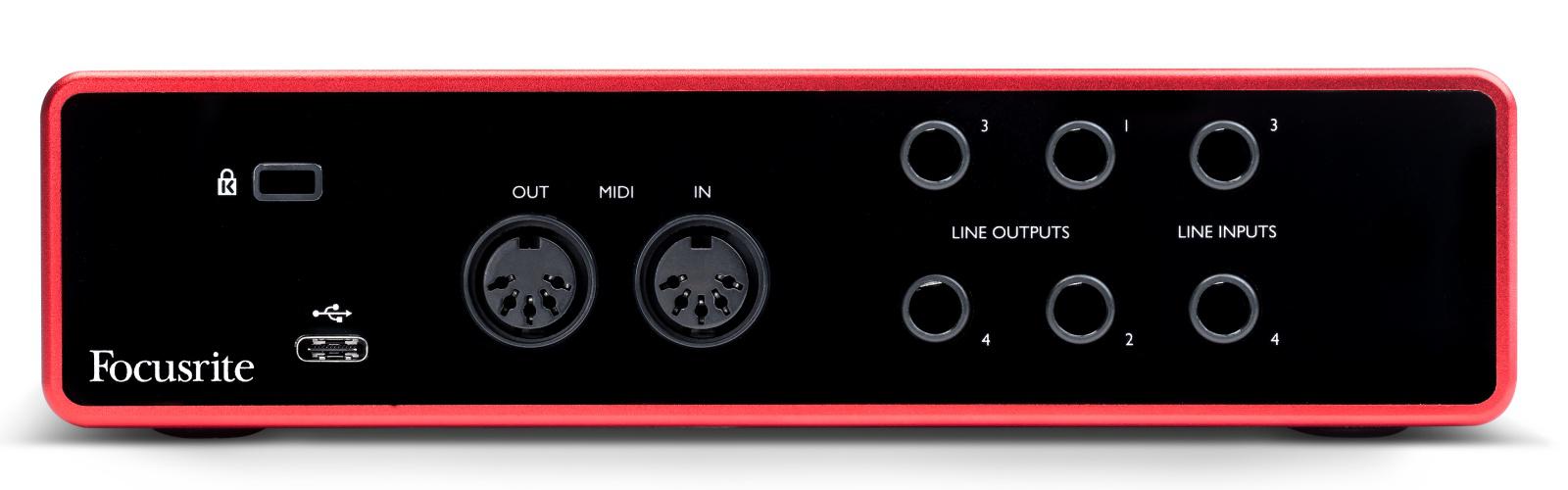 Focusrite - Interface de Audio Scarlett 4i4 (3ra Gen.) Mod.MOSC0026_3