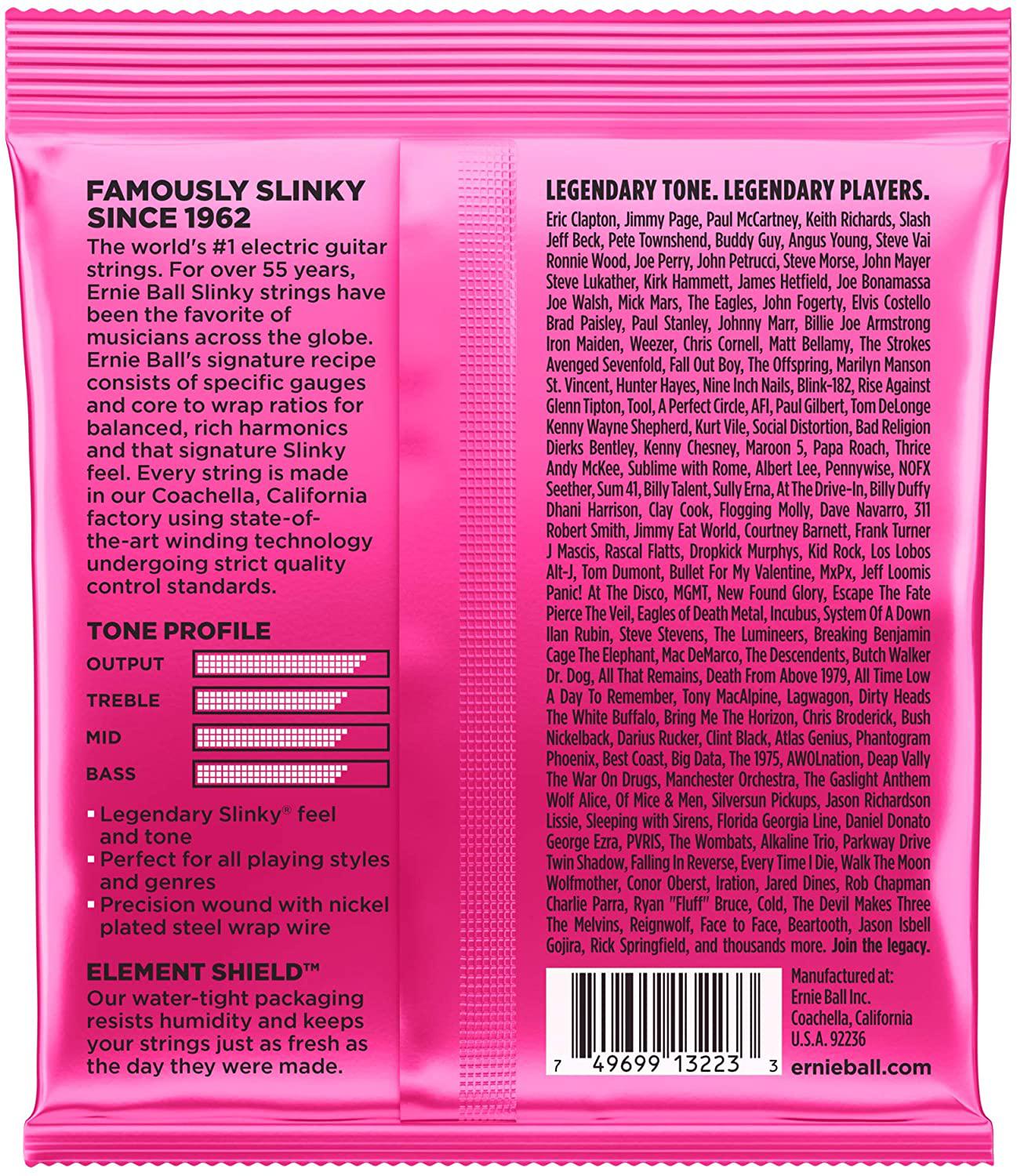 Ernie Ball - 3 sets de Encordados Super Slinky para Guitarra Eléctrica Mod.3223_5