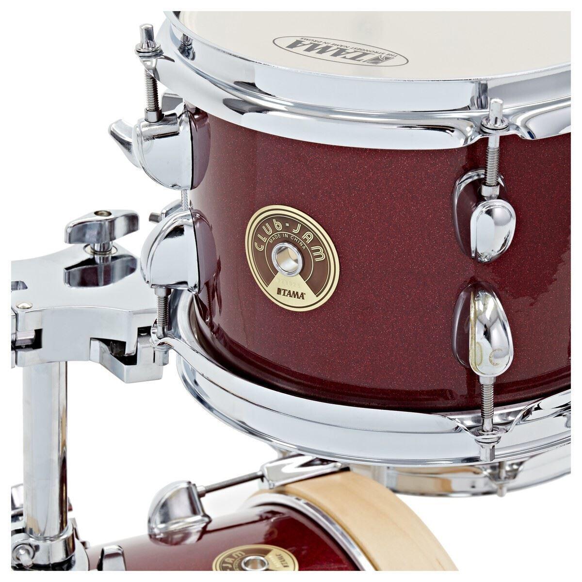 Tama - Batería Club Jam de 4 Piezas con Herrajes, Color: Rojo Mod.LJK44H4-CPM_18