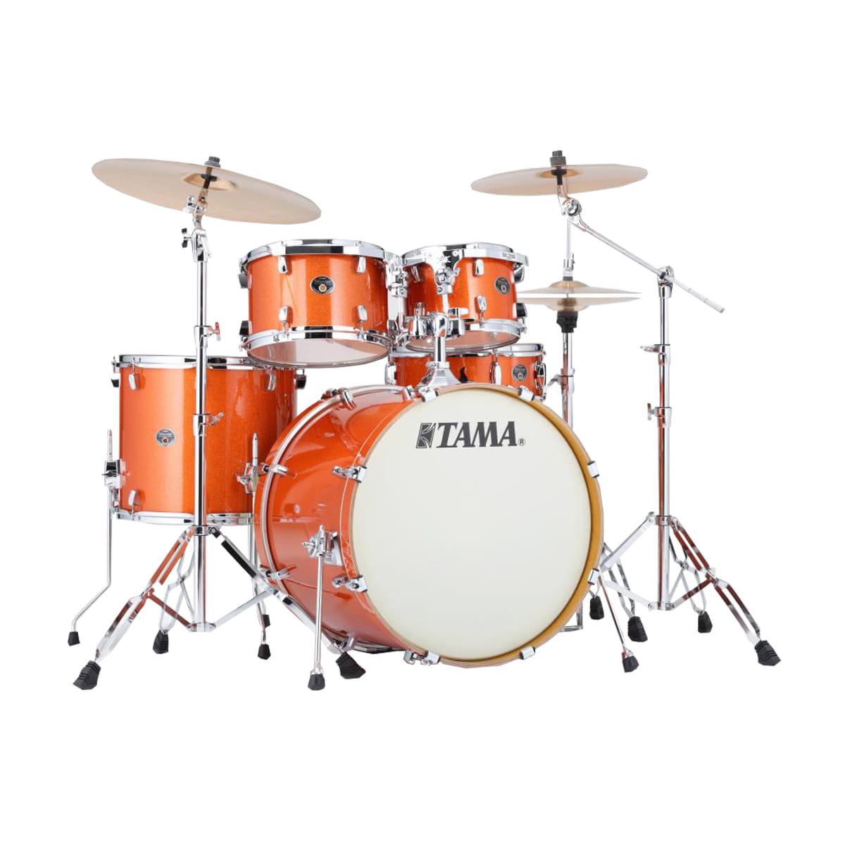 Tama - Batería Silverstar 5 Piezas con Atriles, Color: Naranja Mod.VD52KRS-BOS_17