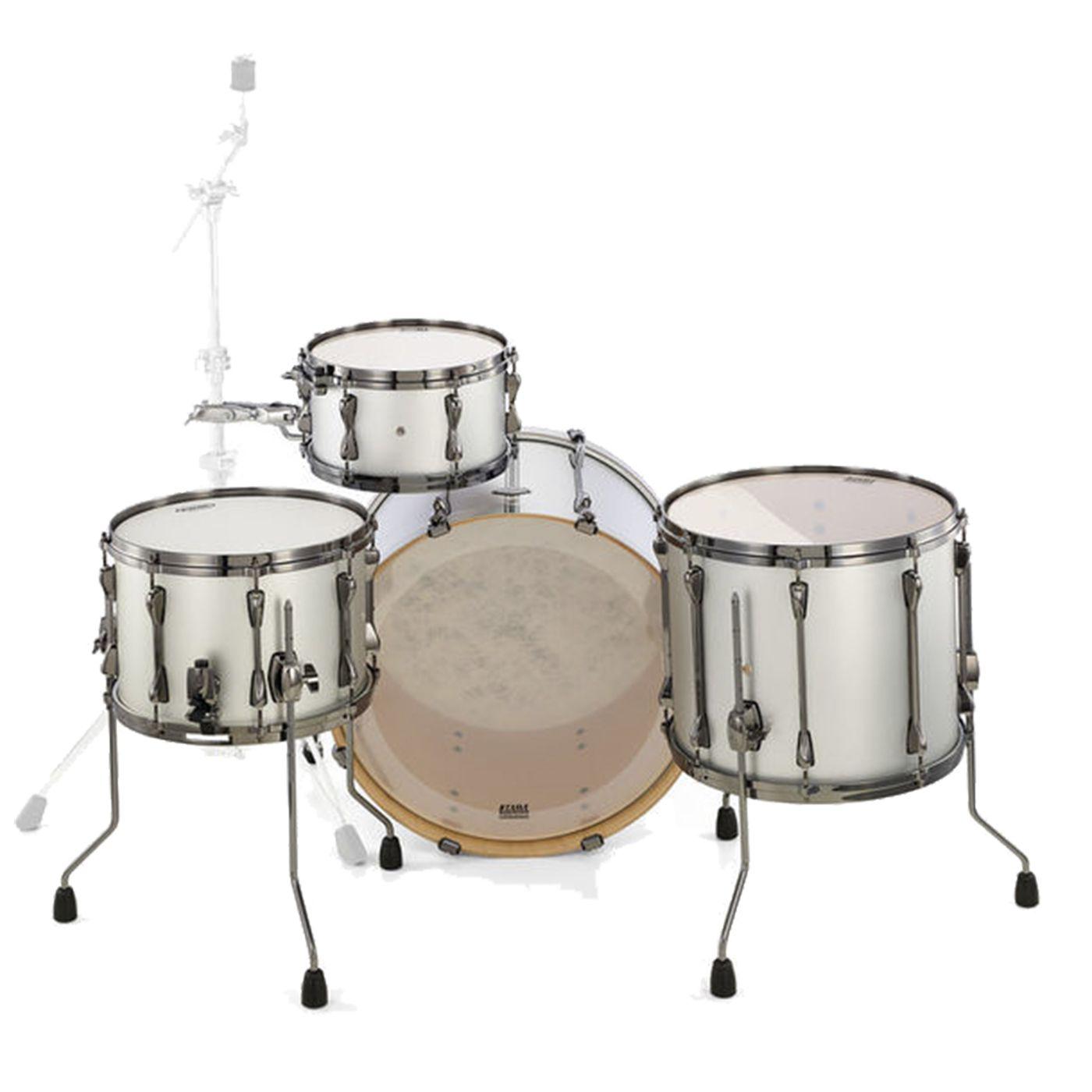 Tama - Batería Superstar Hyper-Drive Maple de 4 Piezas con Atriles, Color: Plata Mod.ML40HZBN2-SSV_25