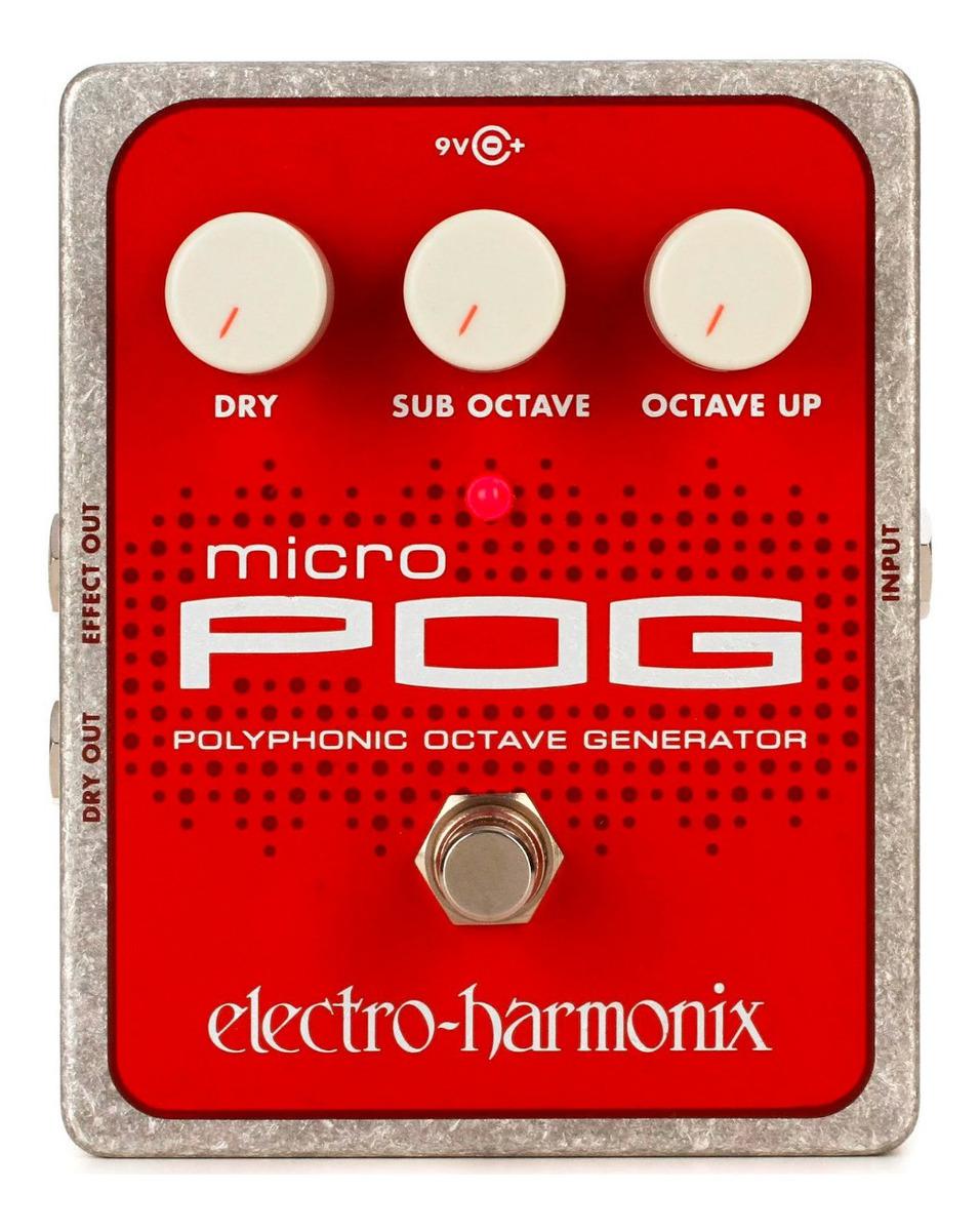 Electro-Harmonix - Pedal de Efecto Micro POG Octavador_7