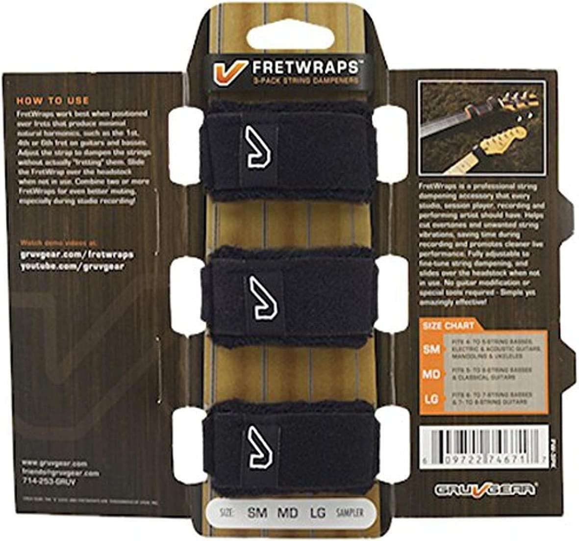 Ernie Ball - Sordina Gruve Gear Fretwrap para Guitarra, Tamaño: Varios 961__55