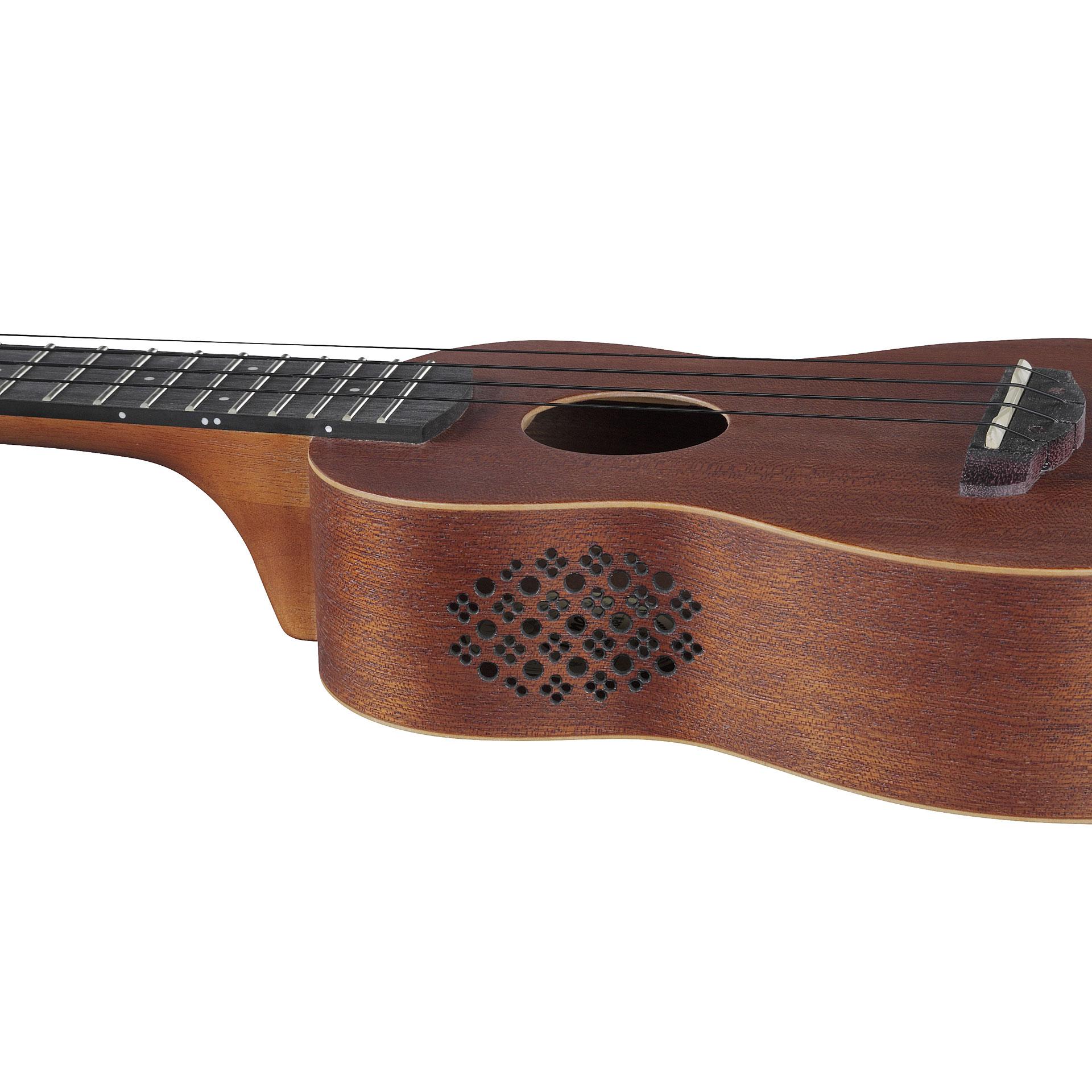 Ukulele Ibanez Soprano Caoba Con Funda UKS100-OPN_6