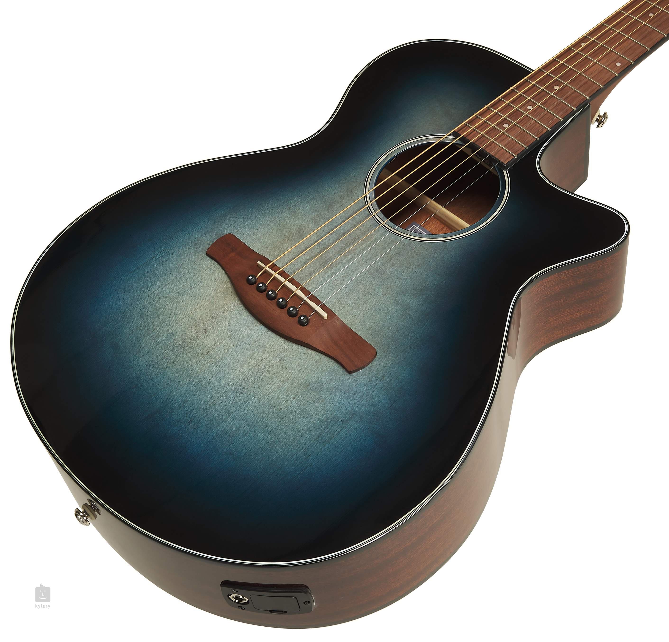 Ibañez - Guitarra Electroacústica, Color: Azúl Sombreado Mod.AEG50-IBH_14