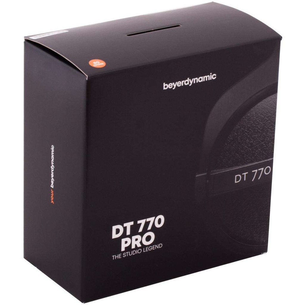 Beyerdynamic - Audífonos Cerrados Profesionales para Estudio, 32 Ohms Mod.DT 770 Pro 32_1