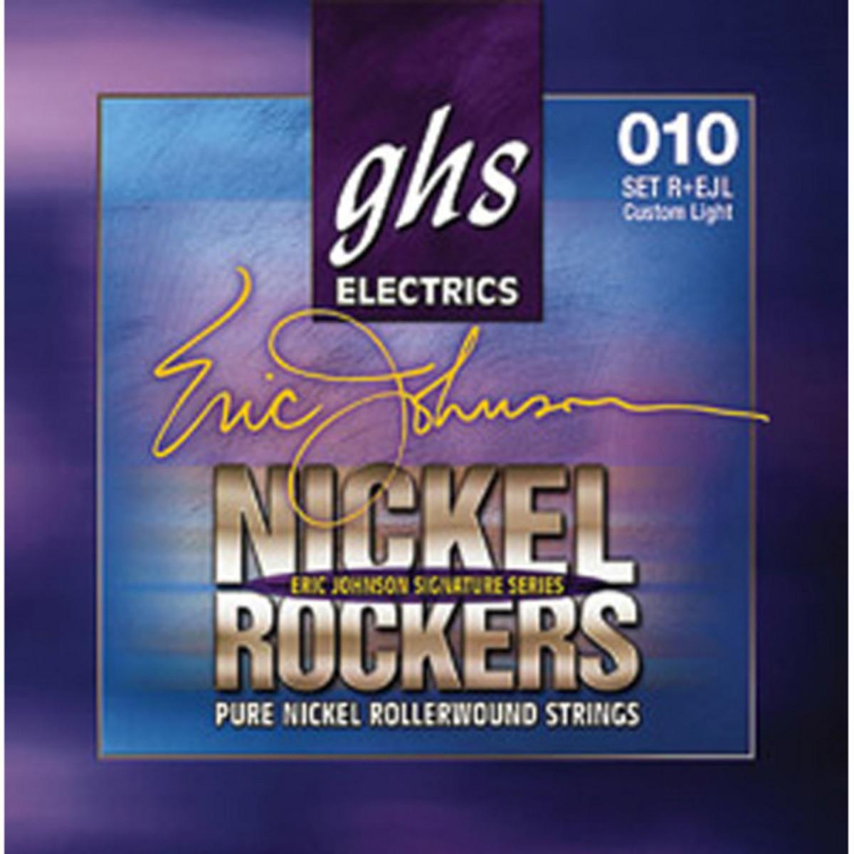 GHS - Encordado Eric Johnson de Niquel Rockers Light 10 - 50 Mod.REJL_23