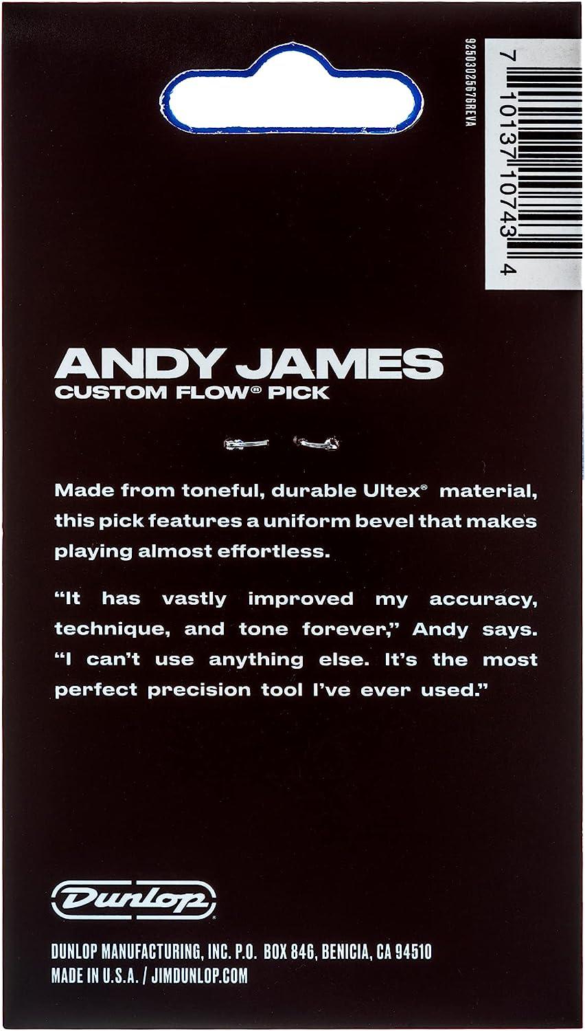 Dunlop - 3 Plumillas Andy James para Guitarra, Tamaño: 2.0 mm Mod.546PAJ200_10