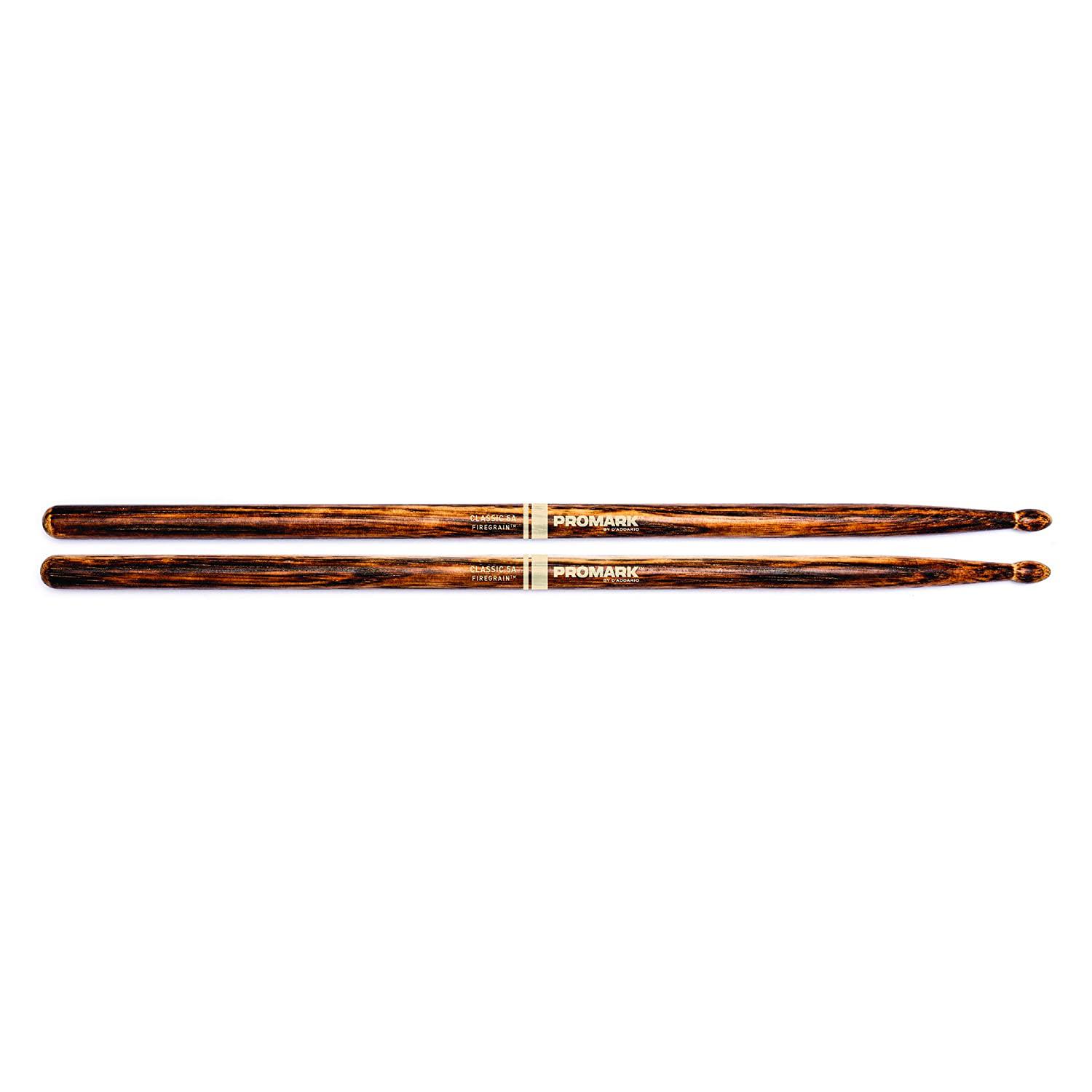 Promark - Baquetas Firegrain 5B, Punta: Madera Mod.TX5BW-FG_30