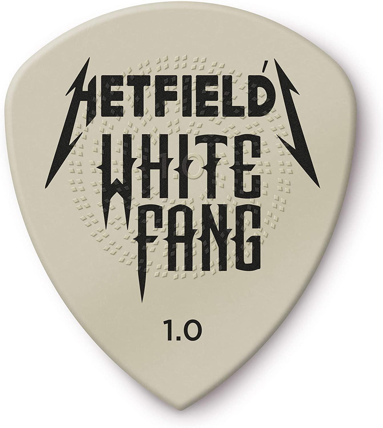 Dunlop - 6 Plumillas James Hetfield White Fang para Guitarra, Tamañi: 1.00 mm Mod.PH122P100_18
