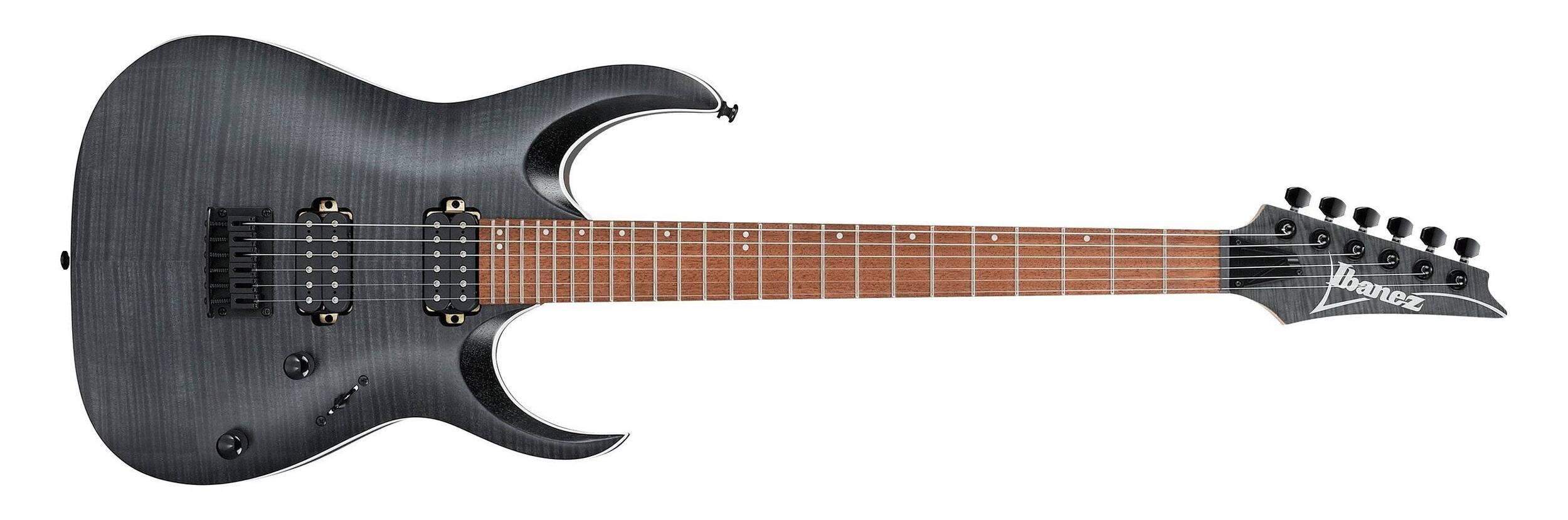 Ibañez - Guitarra Eléctrica RGA, Color: Gris Transparente Mate Mod.RGA42FM-TGF_5