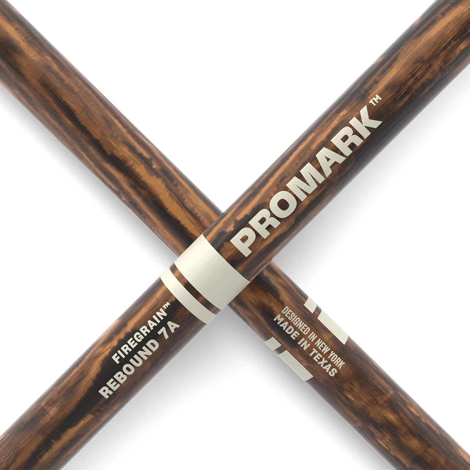 Promark - Baquetas Rebound Firegrain 7A Acorn Punta de Madera Mod.R7AFG_21