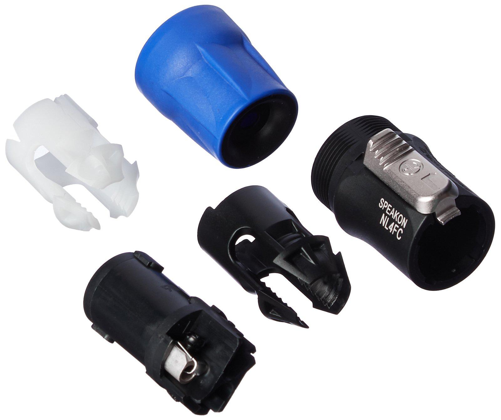 Neutrik - Conector Speakon 4 Polos Hembra Para Cable Mod.NL4FC_13