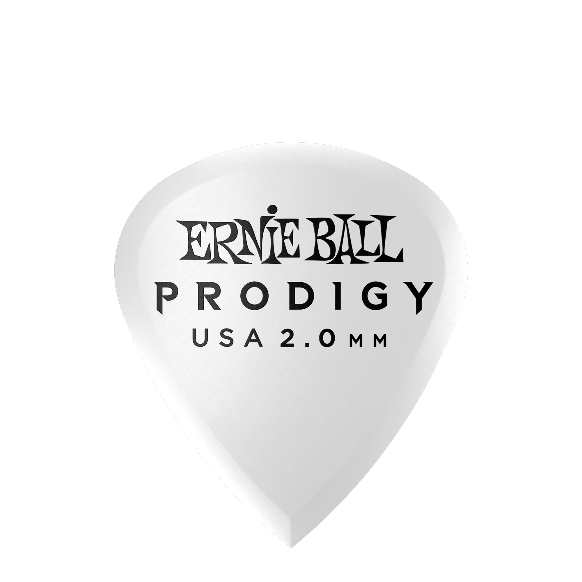 Ernie Ball - 6 Plumillas Prodigy Mini, Color: Blanca Calibre 2.00 mm. Mod.9203_14