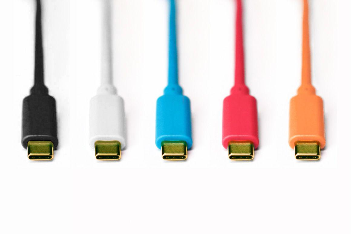 DJTT - Cable de Datos y Audio USB-B a USB-C, Recto / Recto Color: Varios_28