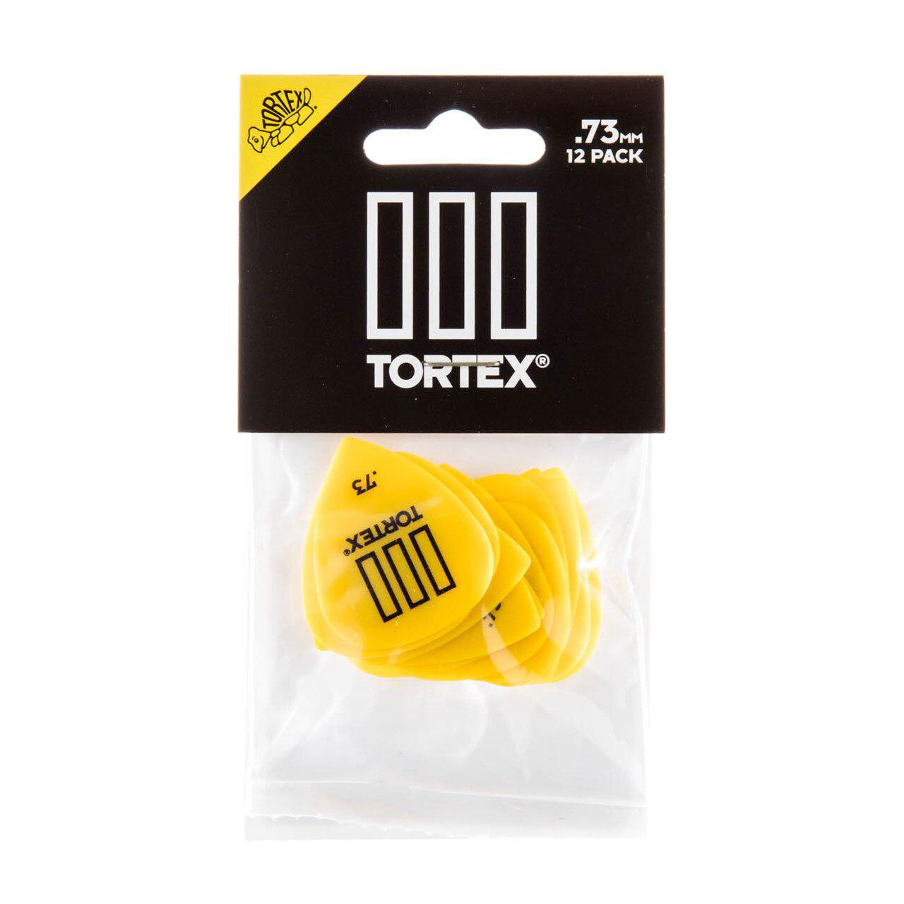 Dunlop - 12 Plumillas Tortex TIII para Guitarra, Calibre: .73 mm Mod.462P.73_41