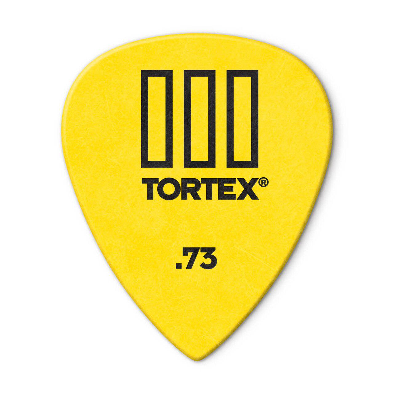 Dunlop - 12 Plumillas Tortex TIII para Guitarra, Calibre: .73 mm Mod.462P.73_42