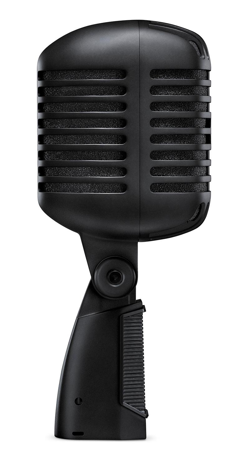 Shure - Micrófono Clásico para Voz, Edición Especial Black Mod.Super 55-BLK_9