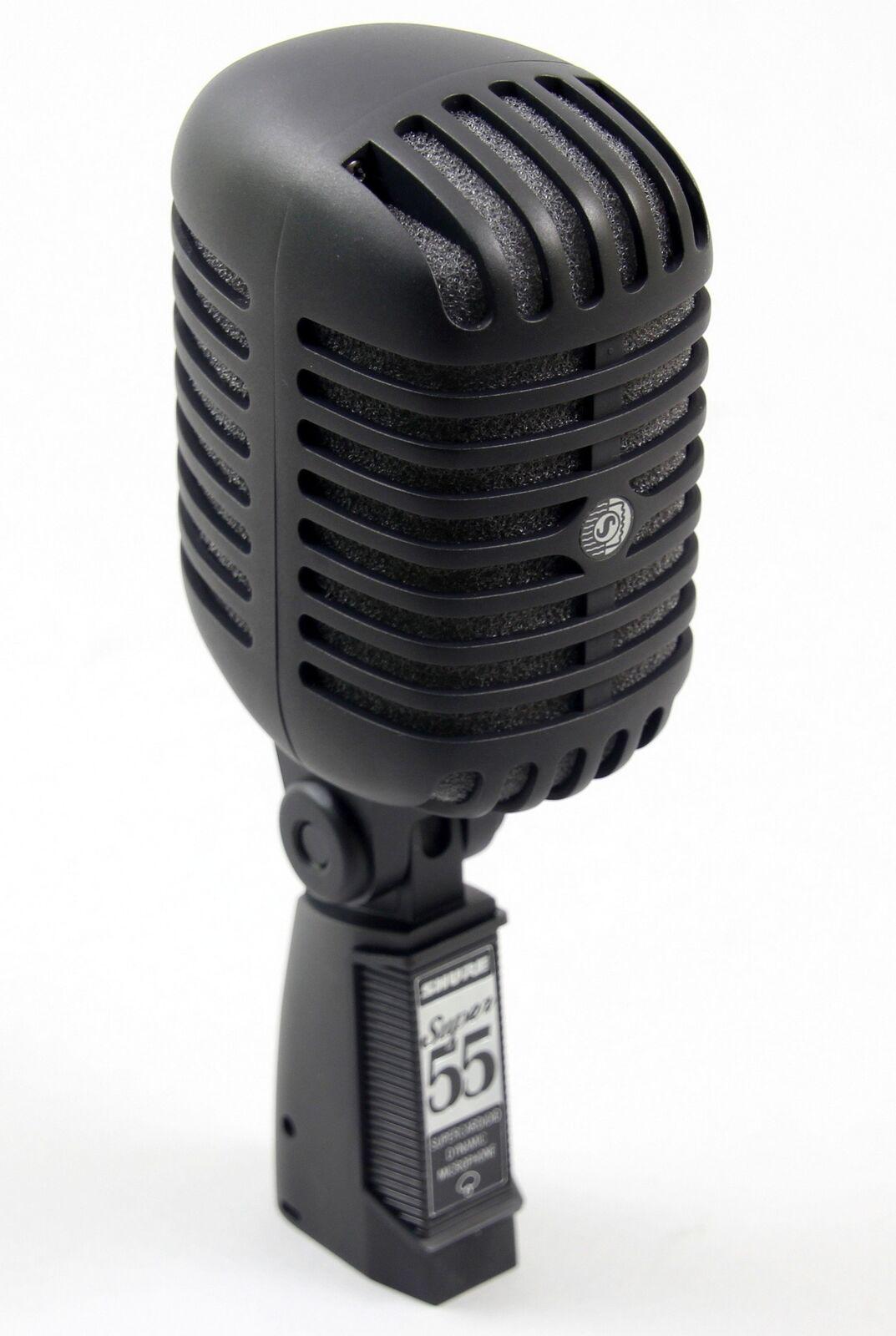 Shure - Micrófono Clásico para Voz, Edición Especial Black Mod.Super 55-BLK_10