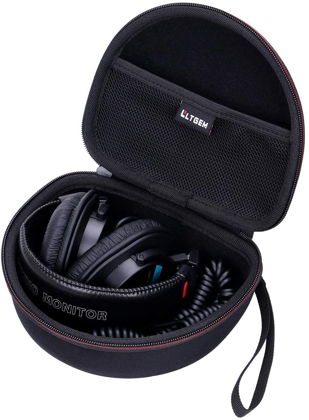 LTGEM - Estuche para Audífonos Sony MDR7506 y MDRV6, Color: Negro_48