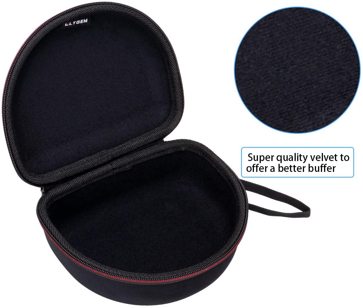 LTGEM - Estuche para Audífonos Sony MDR7506 y MDRV6, Color: Negro_50