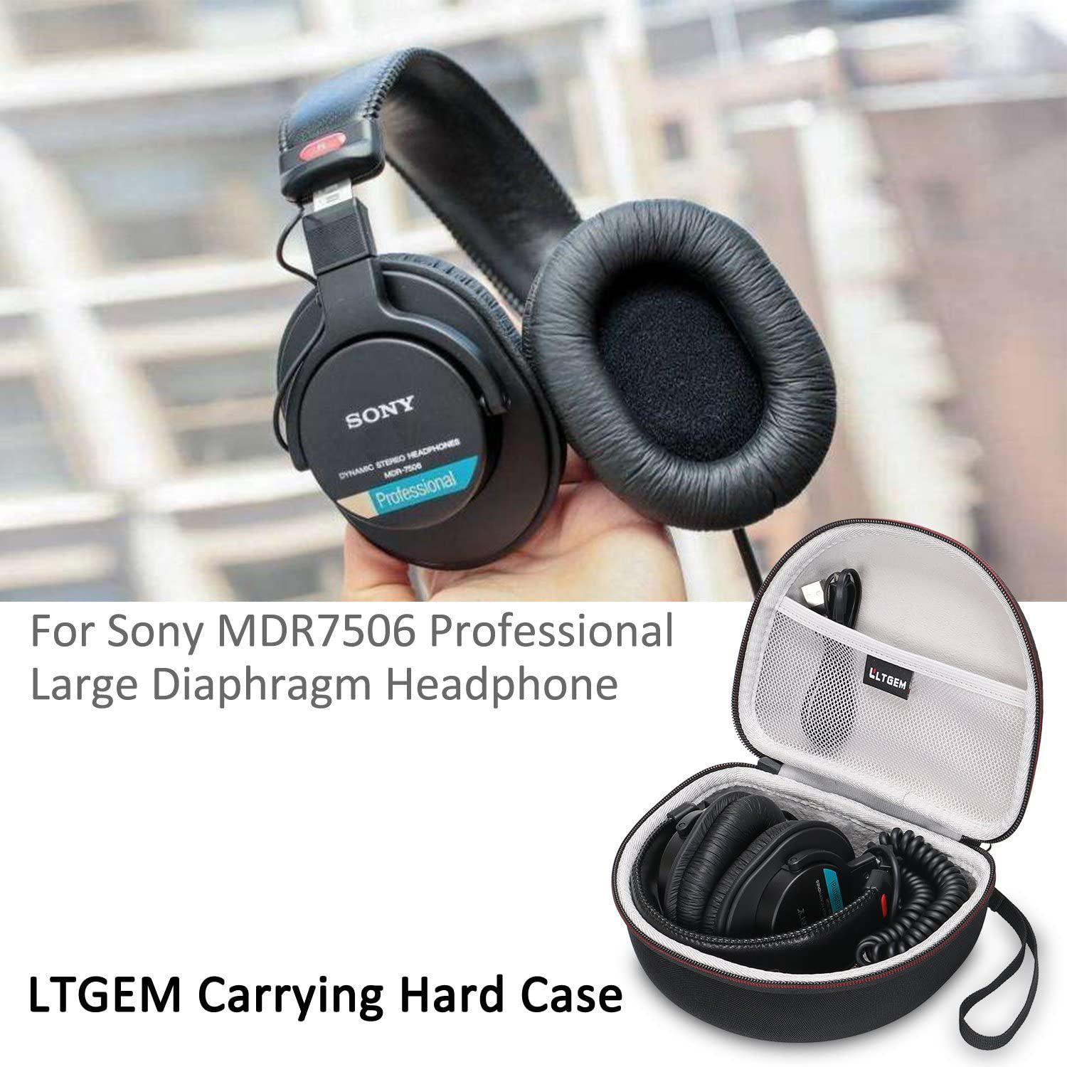 LTGEM - Estuche para Audífonos Sony MDR7506 y MDRV6, Color: Gris_62