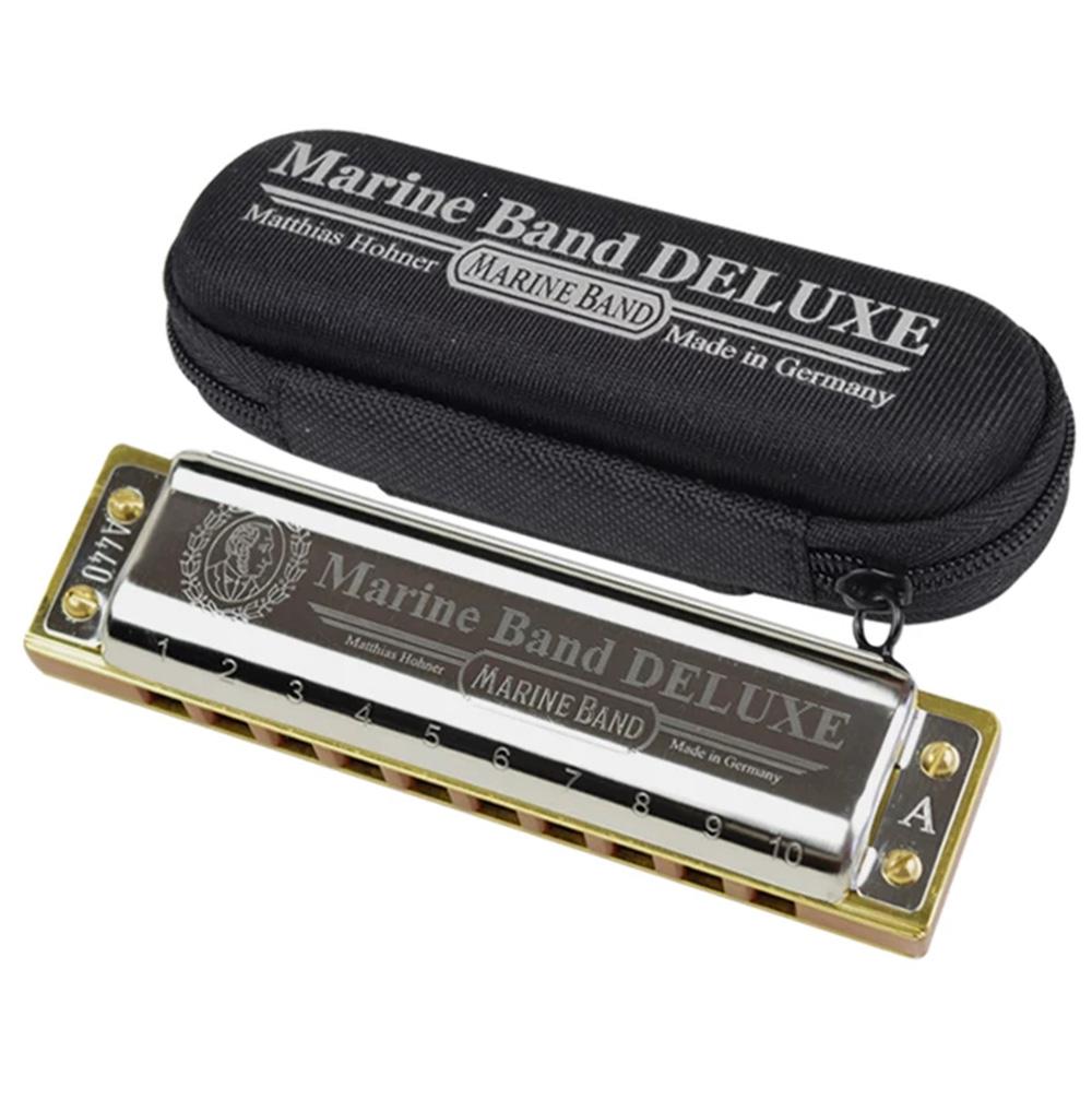 Hohner - Armónica Marine Band Deluxe en Re Mayor Mod.M200503X_14