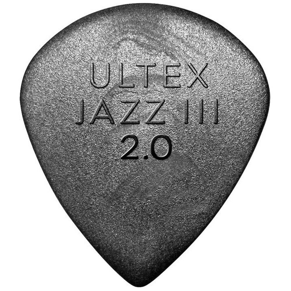 Dunlop - Plumillas Ultex Jazz III, 1 Pieza Calibre: 2.0 Mod.427R2.0_22