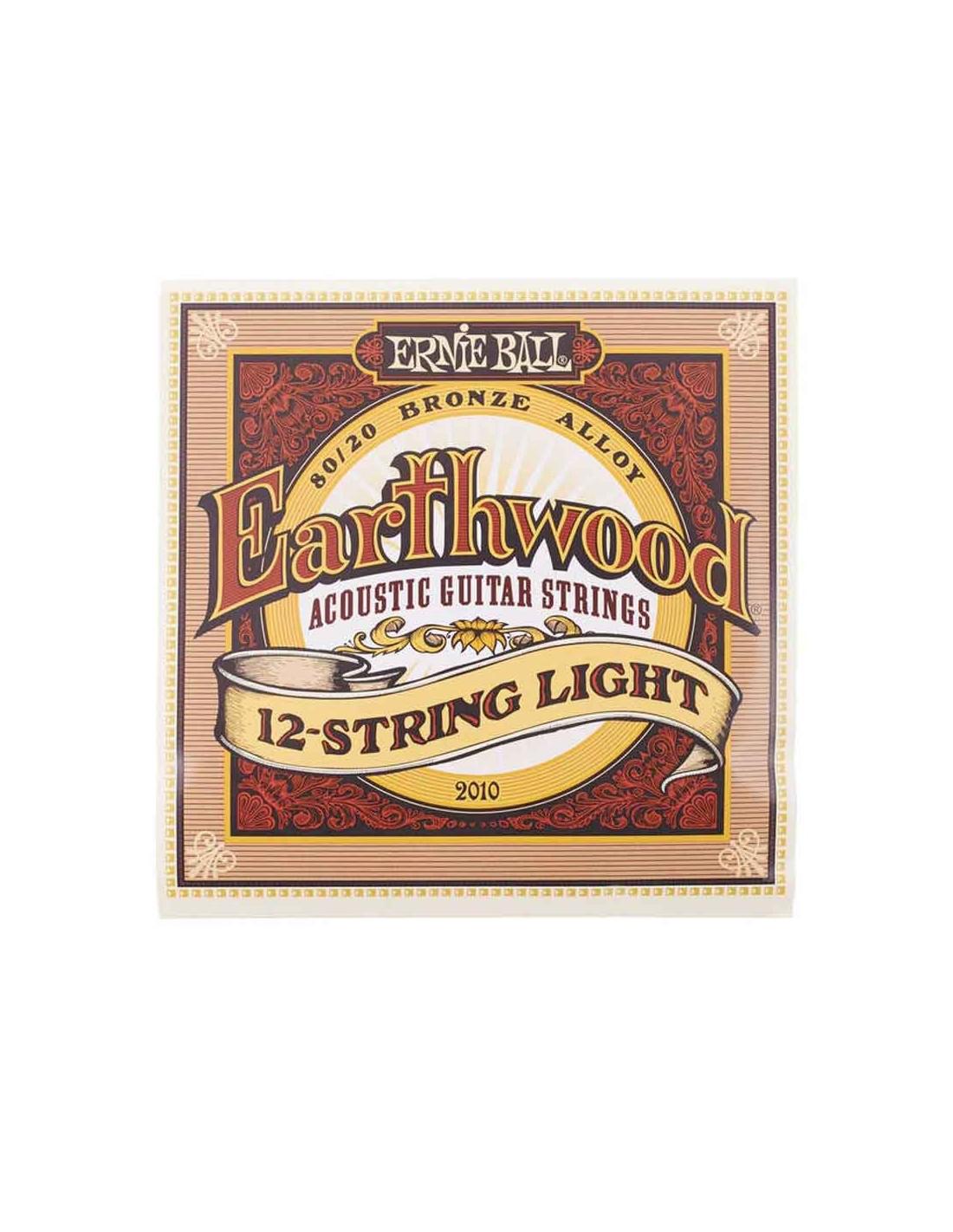 Ernie Ball - Encordado para Guitarra Earthwood 12 Cdas. Mod.2010_54