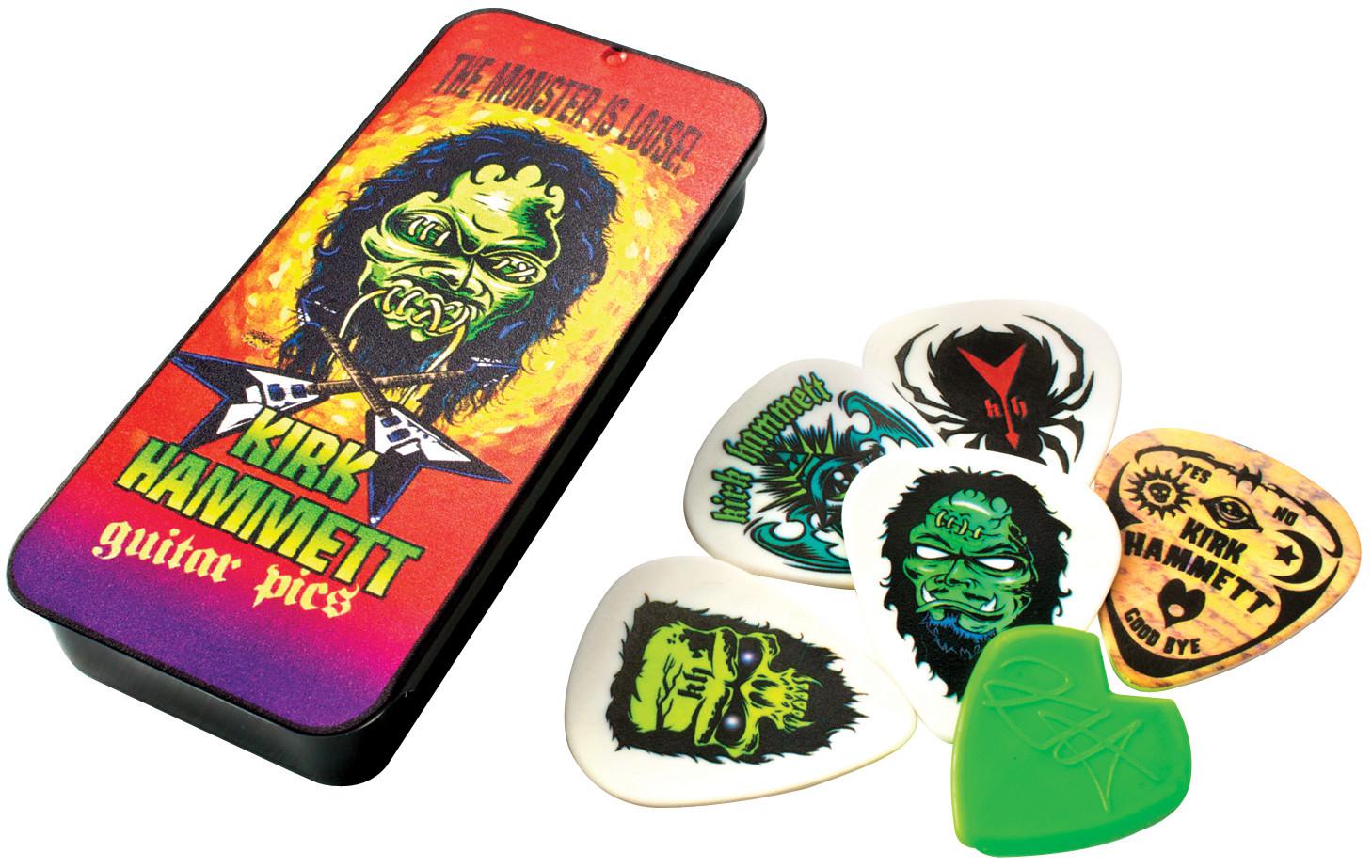 Dunlop - Plumillas Kirk Hammett The Monster con Estuche Mod.KH01T088_9