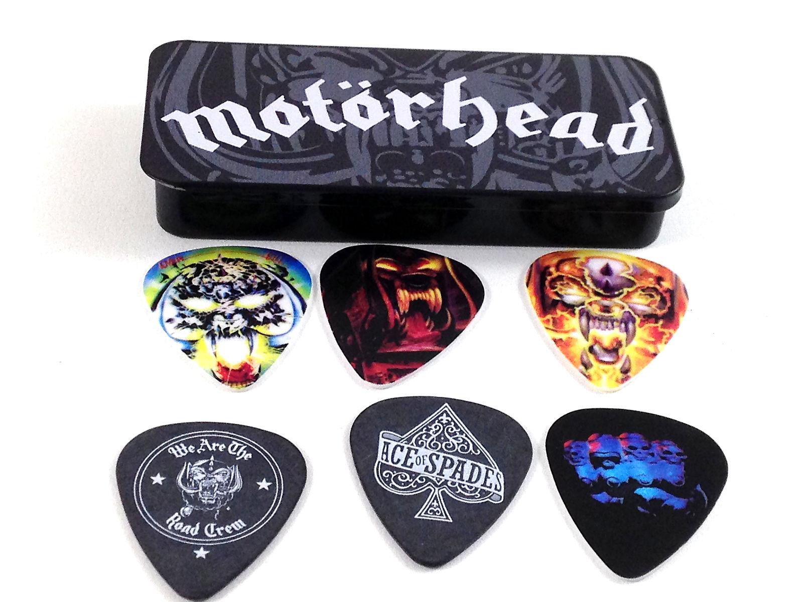 Dunlop - Plumillas Motorhead Album Art con Estuche Mod.MHPT03_15