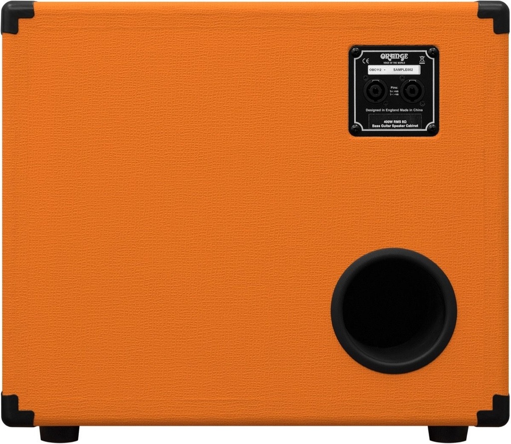 Orange - Bafle OBC Cerrado para Bajo Eléctrico 400W 1x12" Mod.OBC112_1