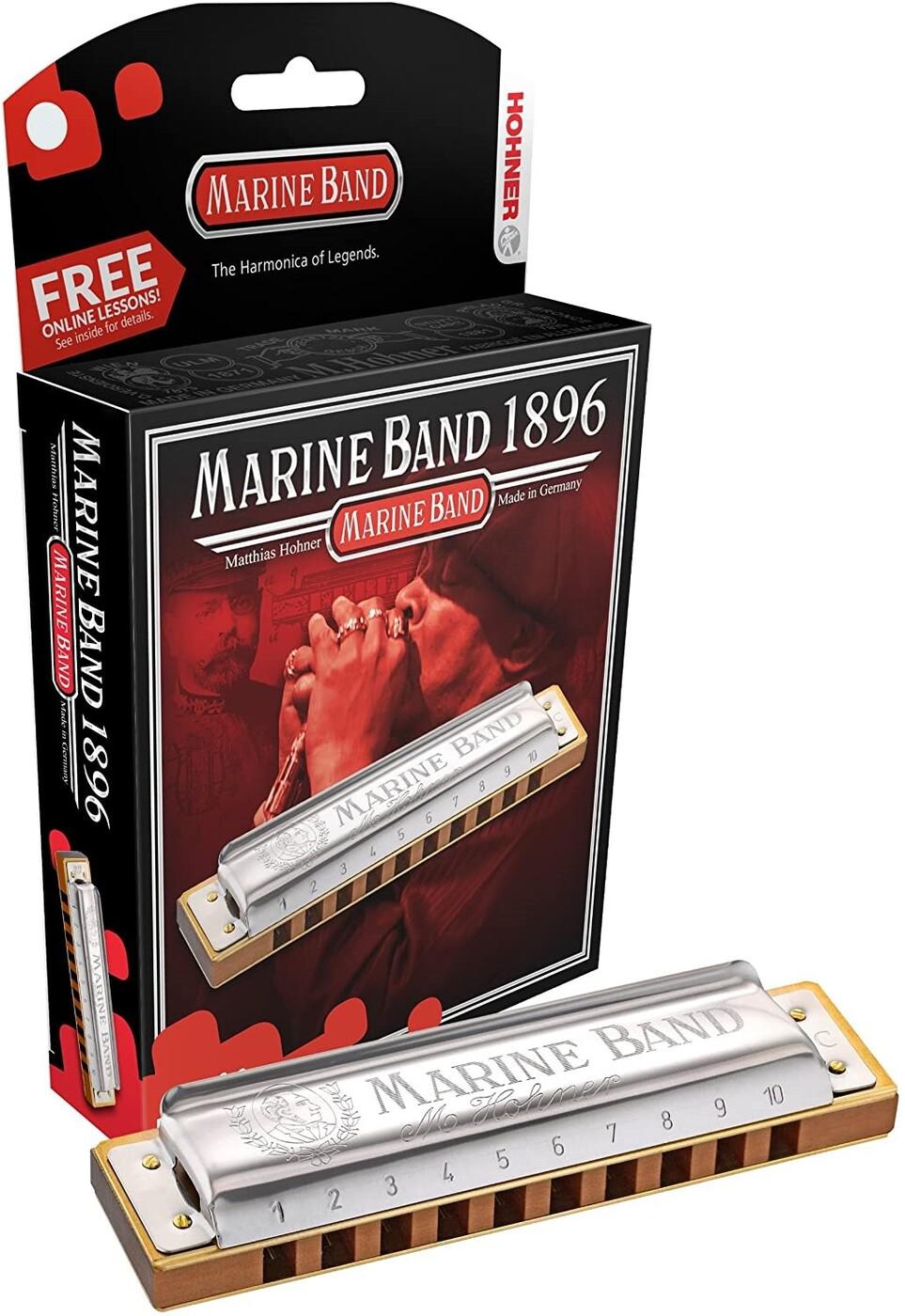 Hohner - Armónica Marine Band En Do Natural Menor Mod.M1896416X_14