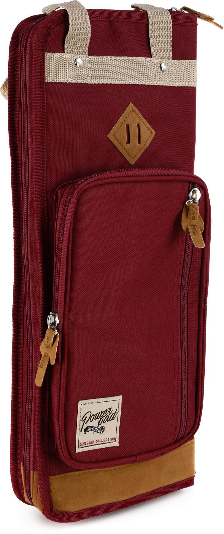 Tama - Funda Powerpad Designer para Baquetas, Color: Vino Mod.TSB24WR_19