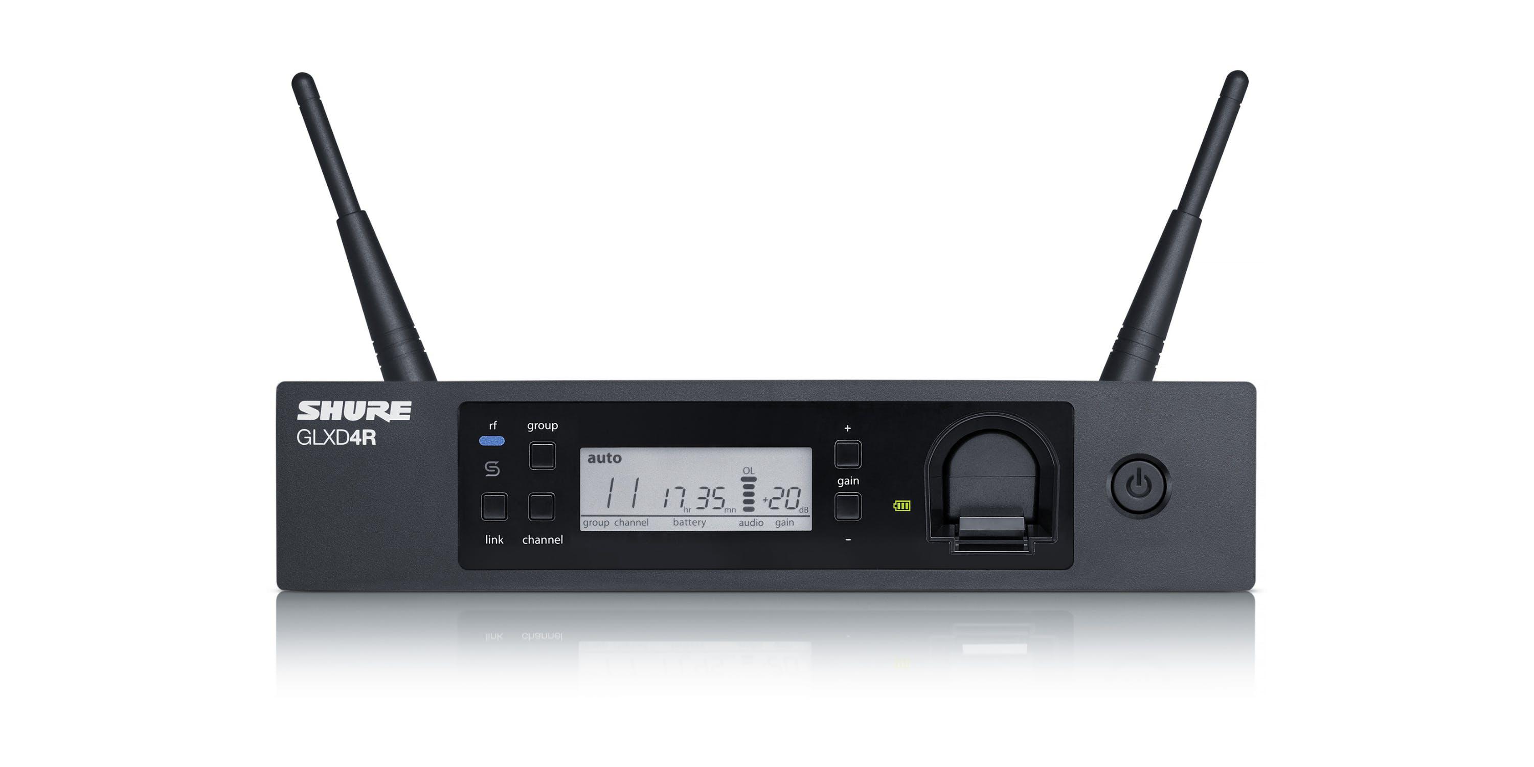 Shure - Sistema Inalámbrico de Mano GLXD para Rack Mod.GLXD24R/B58_4