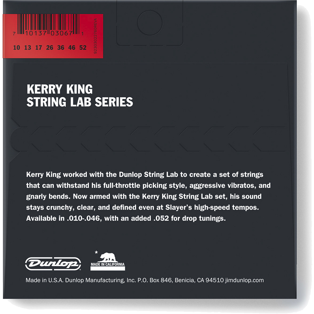 Dunlop - Encordado Kerry King Icon para Guitarra Eléctrica Mod.KKN1052_3